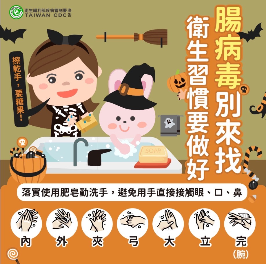 【衛生福利部】腸病毒好發季節資訊推廣
